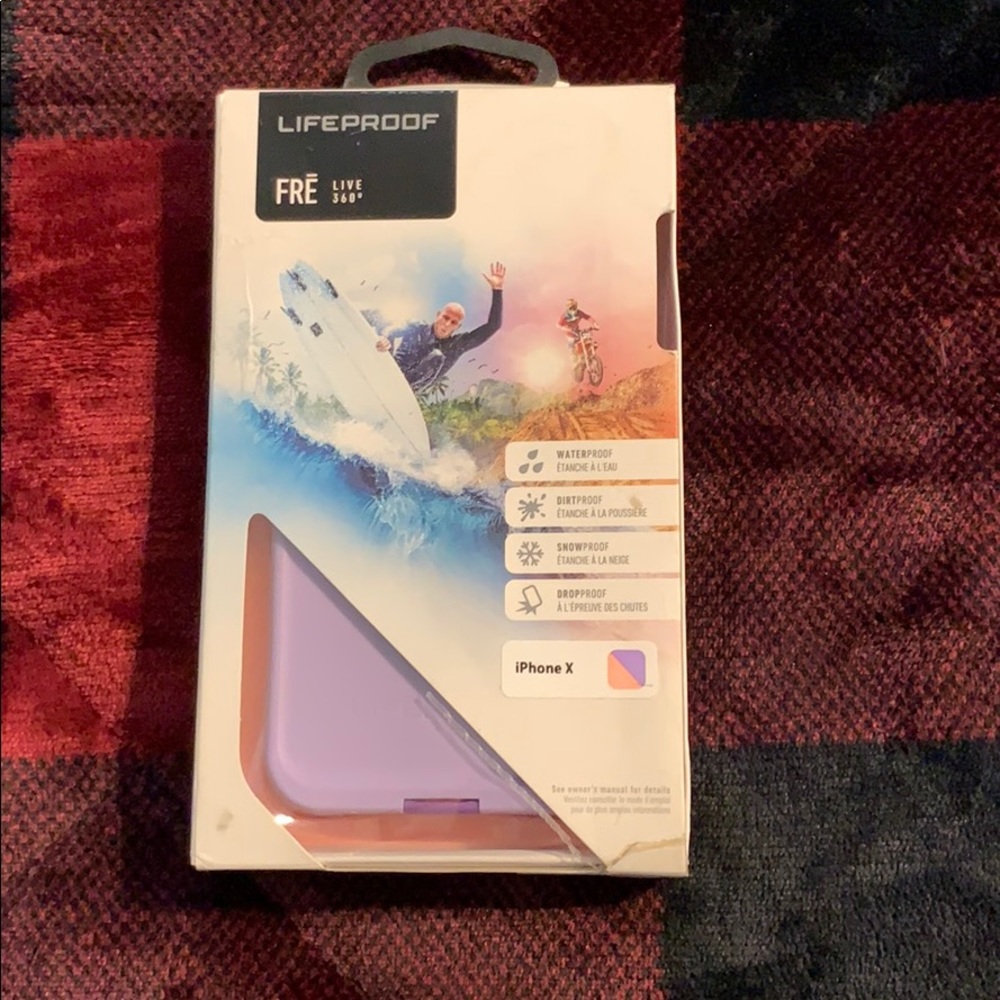 iPhone X LIFEPROOF case